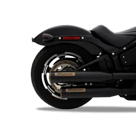 RINEHART RACING 500-1241 3.5" HP35 Slip-On Mufflers for Harley Davidson FLFB / FLFBS / FLSL / FXBB / FXBBS 1750-1923