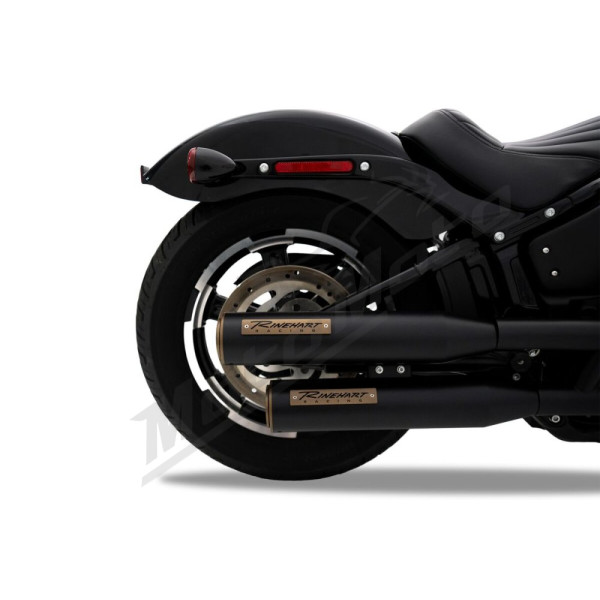 RINEHART RACING 500-1241 3.5" HP35 Slip-On Mufflers for Harley Davidson FLFB / FLFBS / FLSL / FXBB / FXBBS 1750-1923