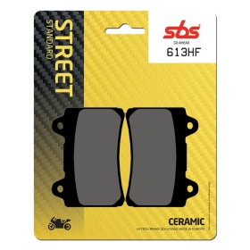 Sbs stabdžių trinkelės 613HF keraminės Yamaha