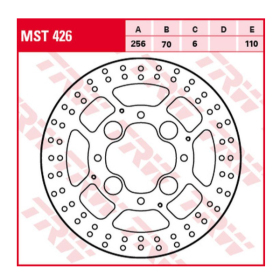 TRW Rear Brake Disc Honda VFR / CB 800-1000cc 06-16