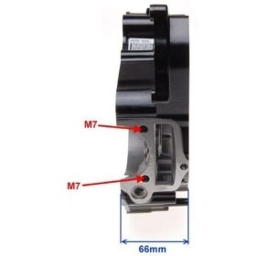 Left side engine crankcase CHINESE ATV / CROSS 154FMI