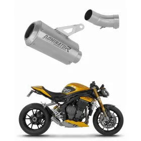 Dominator Išmetimo Bakelis (Euro 5) GPS + dB killer Triumph Speed Triple 1200 RS / RR 21-24