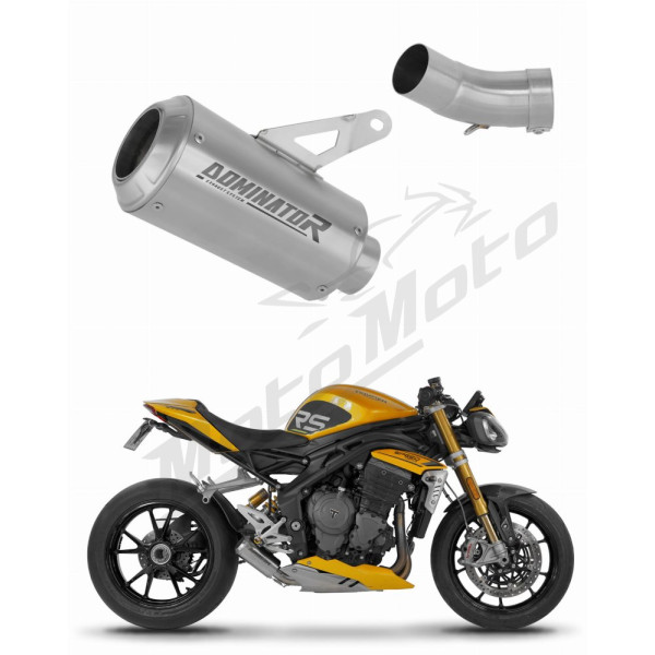 Dominator Exhaust System (Euro 5) GPS + dB killer Triumph Speed Triple 1200 RS / RR 21-24