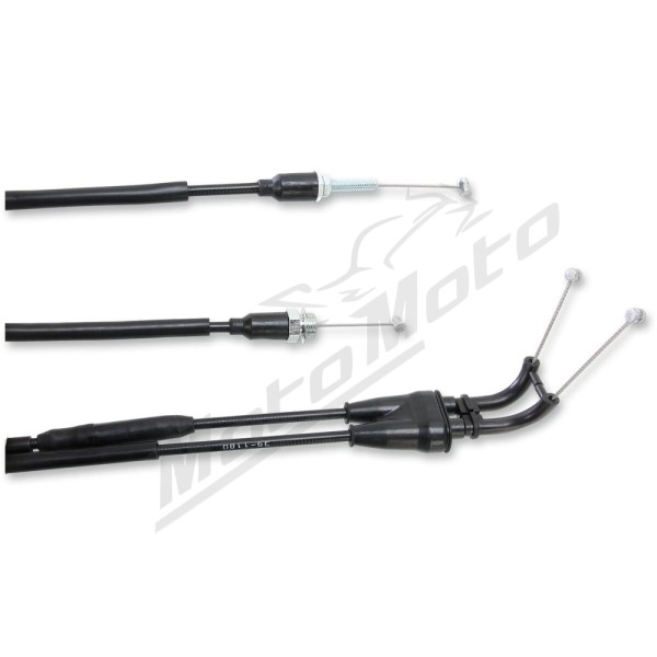 MOOSE OFFROAD Black Vinyl Throttle Cable Yamaha WR F / YZ F 250-450cc 03-09
