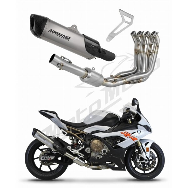 BMW M1000RR 2020-2024 Dominator Full Exhaust System Titanium HP6 EX + dB killer
