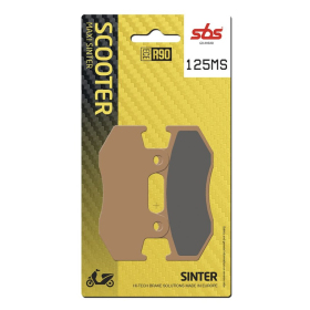 SBS MS Scooter Maxi 125MS Sintered Brake Pads Honda CH / NHX / PS / SCV / SES / SH 110-150cc 98-12