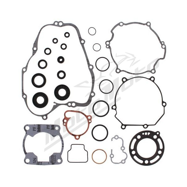 Winderosa gasket set with engine gaskets Kawasaki KX 85 07-13