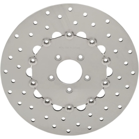 DRAG SPECIALTIES Stainless Steel Drilled Brake Rotor Harley Davidson FXDB / FXDBI / FXDC / FXDCI 1450-1584cc 06-10