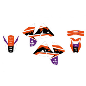 BLACKBIRD DREAM 5 STICKER SET KTM SX / SX-F / EXC / EXC-F 125-520cc 98-00