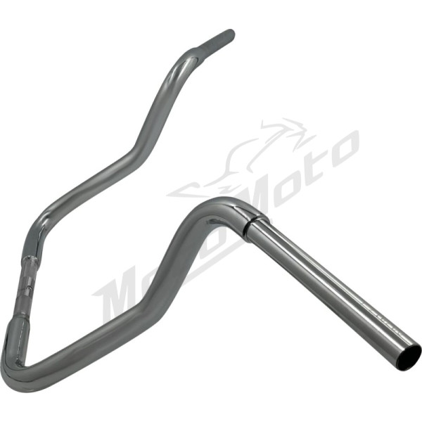 FAT BAGGERS INC. Round Top Handlebar Chrome 91.5x33cm Harley Davidson FLHT / FLHFB / FLHTCUL / FLHX / FLHXS 1584-1923 08-24