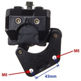 Front brake caliper CHINESE SCOOTER / ATV / CROSS / LONGJIA