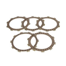 4Ride Clutch friction discs 6pcs. Aprilia AF1 / Classic / MX / Pegaso / RS / RX 125 87-13
