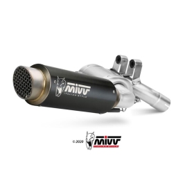 MIVV GP Pro Slip-on Black exhaust BMW F900R