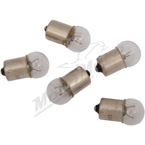 DRAG SPECIALTIES Small Globe Bulb 12V/10W 5pcst.