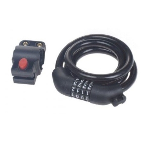 BICYCLE LOCK CABLE 10x1000mm