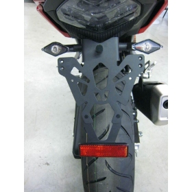 V PARTS Numerio ženklo laikiklis juodas Honda CB / CBR 500F/R 16-22