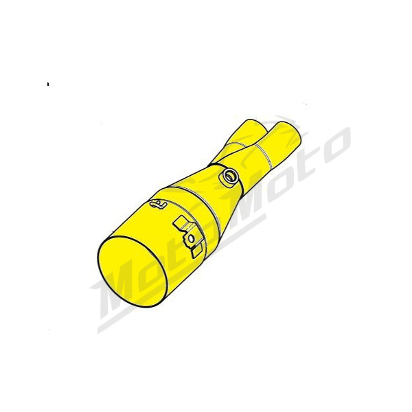 AKRAPOVIC Mid, Y Pipe Stainless Steel Yamaha XP / YZF-R6 560-600 10-25 