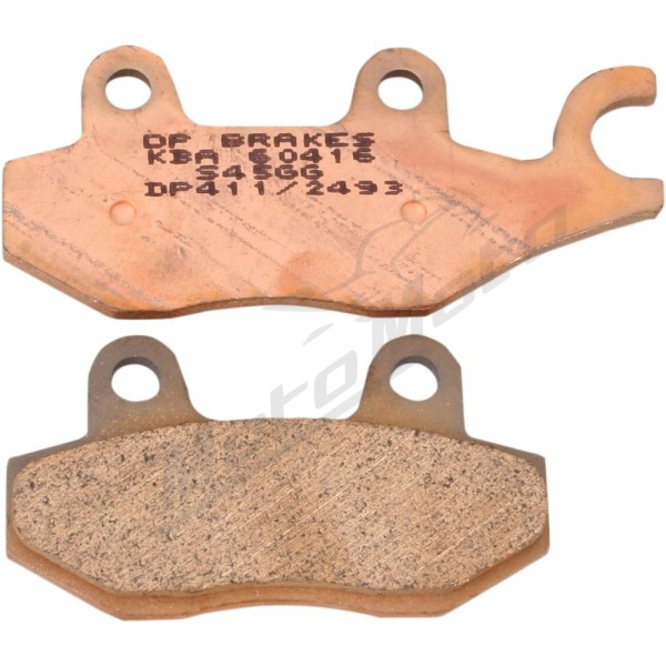 DP BRAKES Standard DP Sintered Brake Pads Benelli / Can Am / CF Moto / Kawasaki / Kymco / Suzuki / Triumph / Yamaha 50-1200cc 89-25