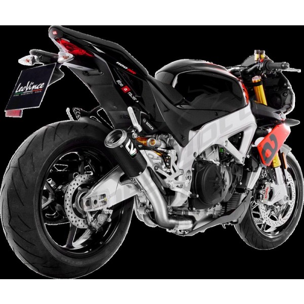 LEOVINCE LV Corsa Carbon Fiber Slip-On Muffler  APRILIA RSV4 1000-1100 19-24/TUONO 1100 19-24