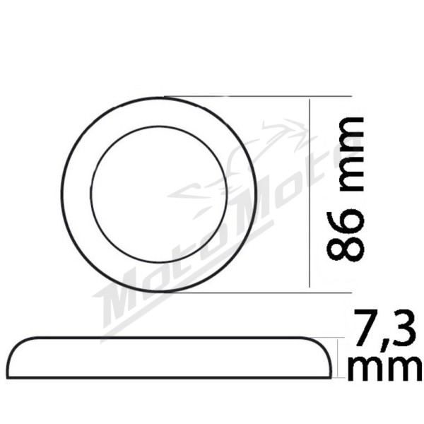 Osculati Ceiling light 12/24V