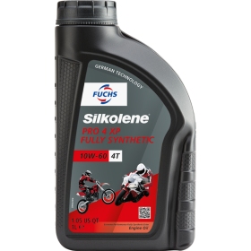 Silkolene Pro 4 10W-60 XP Oil Synthetic - 4T - 1L
