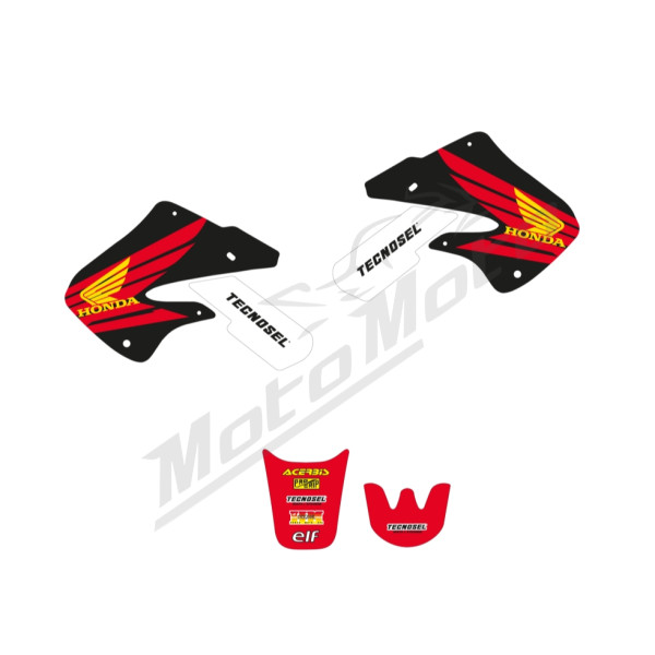 Blackbird Grafikos lipdukų kompl. REPLICA OEM HONDA Honda CR 125-250cc 97-99