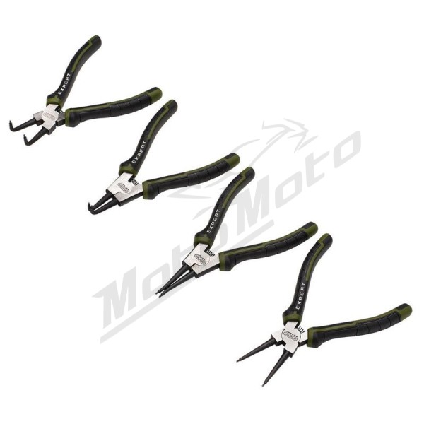 DRAPER Circlip Pliers Set - 180mm (4 Piece)