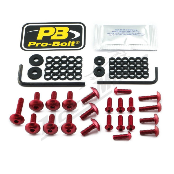 PRO BOLT Aluminium Fairing Bolt Kit for Honda CBR 1000cc 17-19