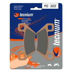 TECNIUM MX/ATV Sintered Metal Brake pads - MO322 Arctic Cat / Polaris 250-1000cc 95-17