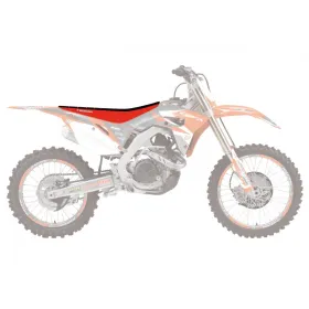 Blackbird sėdynė double grip 3 standard Honda CRF 250-450R 13-17 Raudona