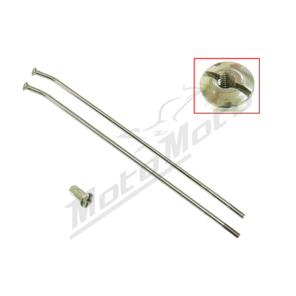 Psychic spokes kpl. 18' rear Kawasaki KXF / KLX 250-450cc 04-16