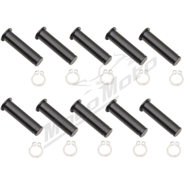 DRAG SPECIALTIES Pivot Pin/Clip Kit 10pcs. Harley Davidson XL 883-1200cc 04-22