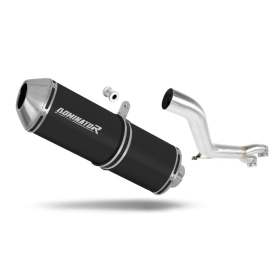 Honda NT 650 V DEAUVILLE RC47 1998-2005 Exhaust Silencer Muffler OVR BLACK + dB killer