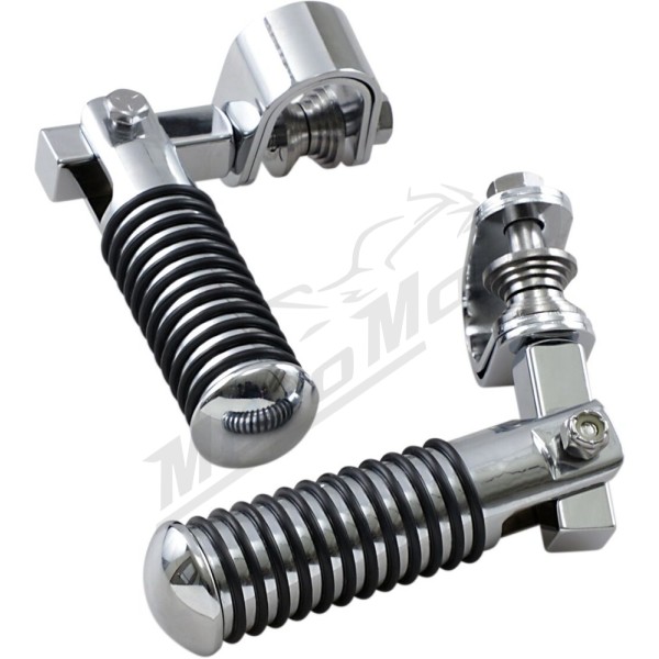 DRAG SPECIALTIES Universal Clamp Mount Foot Pegs 32mm