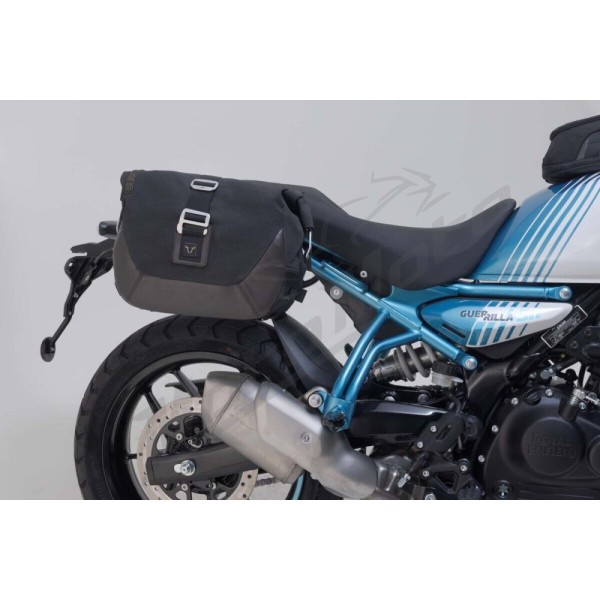 SW-MOTECH Legend Gear LC1 & LC 2 Side Bag System Brown Edition Royal Enfield Guerrilla 450 2024