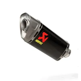 AKRAPOVIC Racing Line Replacement Muffler Carbon Fiber / Titanium Yamaha MT-09 890 21-23