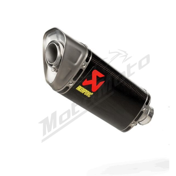 AKRAPOVIC Racing Line Replacement Muffler Carbon Fiber / Titanium Yamaha MT-09 890 21-23
