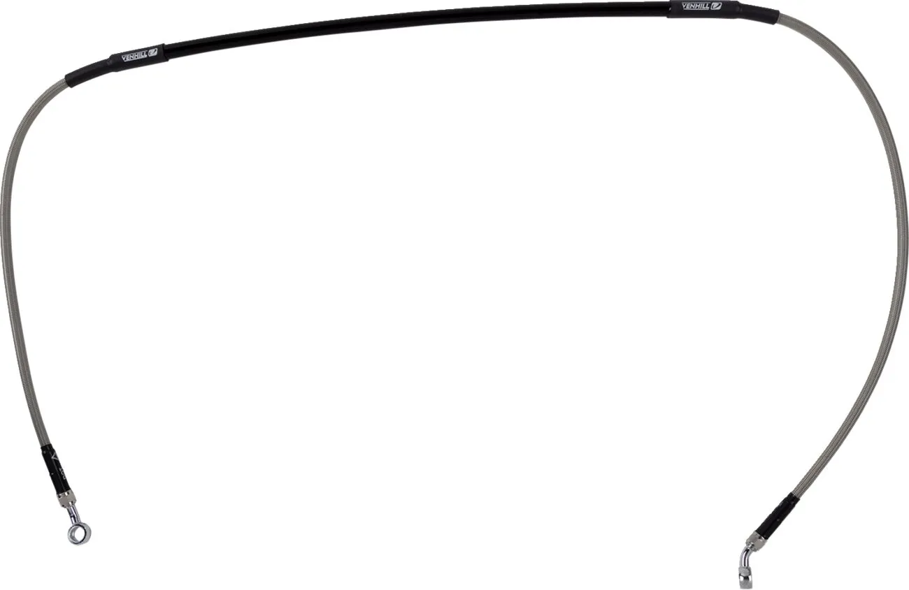 MOOSE OFFROAD Front Stainless Steel Braided Brake Line Kawasaki KLX 300R 20-24