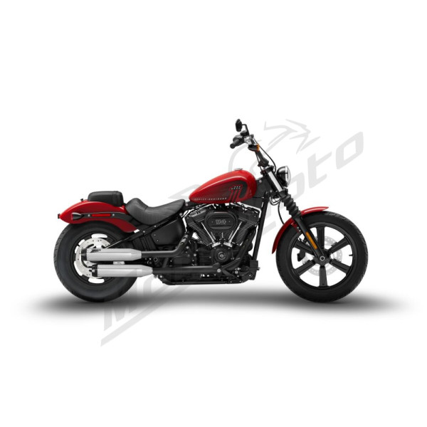 ZARD Overlapped Slip-Ons Mufflers Harley Davidson FXBB / FXBBS / FXST / FXLRST 1750-1923cc 18-24