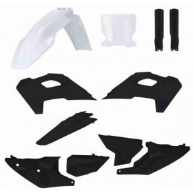 Plastikų komplektas ACERBIS Husqvarna TE / TC / TX / FE / FC / FX 150-501cc 23-24 Baltas/Juodas