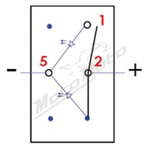 Osculati Marina R switch without toggle ON-OFF