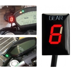 LED pavarų indikatorius DUCATI Hyper / Monster / Scrambler / Desmosedici / Supersport / Superbike / StreetFighter 400-1200cc 08-19