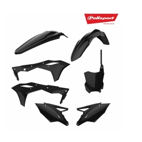 POLISPORT Plastic Kit Black Kawasaki KX250F 17-20
