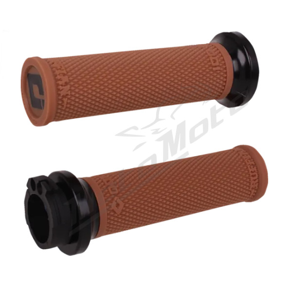 ODI Ruffian Lock-On Street Grips Harley Davidson FLD / FHLHRI / FLHT / FLSTC / FXD / VRSCA / XL / XLH 883-1800 84-22