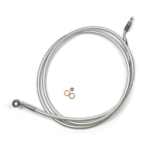 MAGNUM SHIELDING Chrome Hydraulic Clutch Line Harley Davidson FLHRSE / FLHTCUSE / FLHXSE / FLTRUSE / FLTRXSE 1800 08-12 198cm