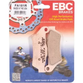 EBC Long-Life Sintered "R" Brake Pads APRILIA / BENELLI / GAS GAS / BMW / CAGIVA / HUSABERG / HUSQVARNA / KTM / SHERCO / SWM / TM RACING / YAMAHA 80-900cc 92->