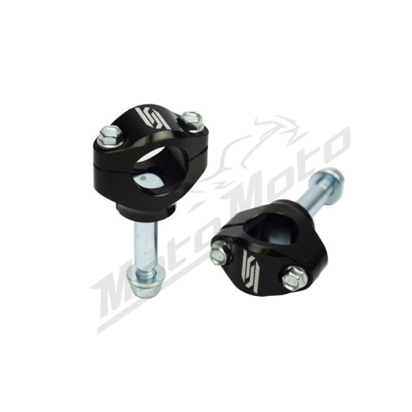 SCAR Ø28.6mm Bar Mounts 30mm Height OEM Triple Clamp Kawasaki KX 250-450cc 12-21