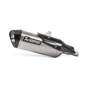 AKRAPOVIC Slip-On Line Muffler Titanium / Carbon Fiber Honda NSS / X-Adv 750 17-25
