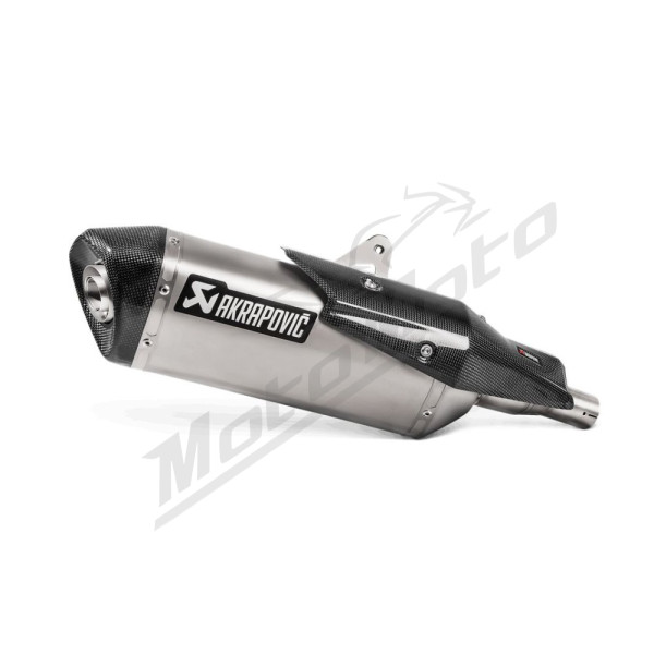 AKRAPOVIC Slip-On Titano / anglies pluošto duslintuvas Honda NSS / X-Adv 750 17-25