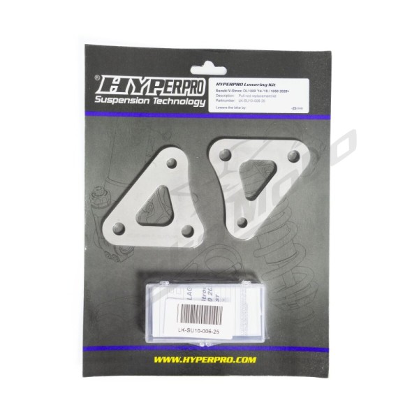HYPERPRO Lowering Kit w/link-system 25,00mm Suzuki DL 1000-1050 14-24